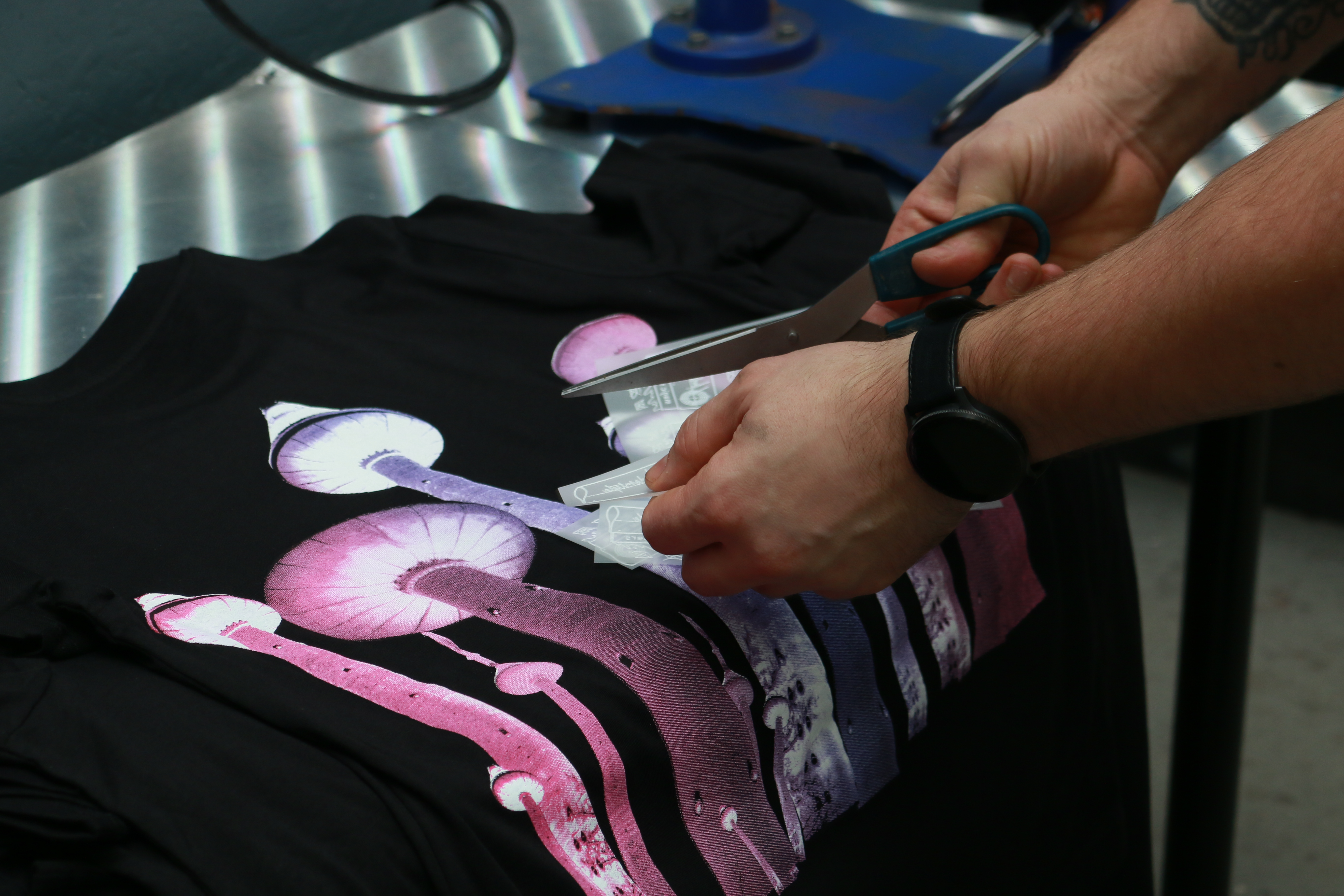 Spauda ant marškinėlių